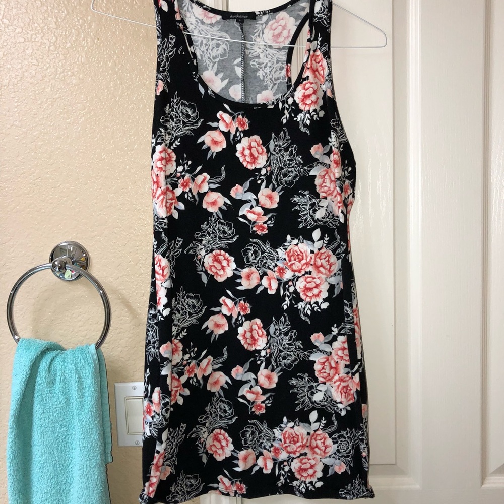 Black Floral Dress